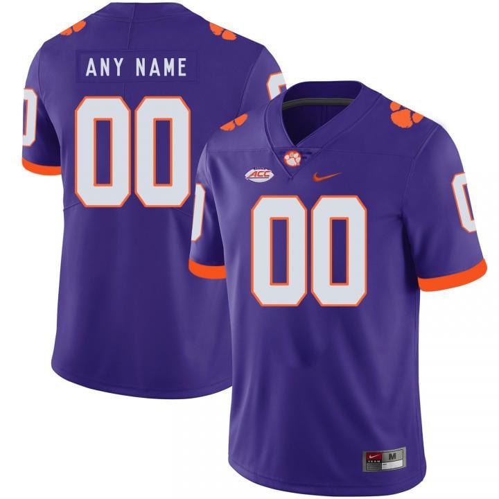 Clemson Tigers Custom Jersey Collection – All Stitched