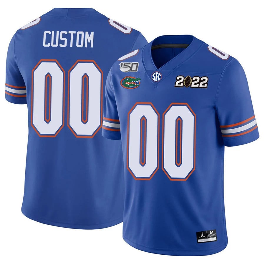 Florida Gators Custom 150th Anniversary Patch Jersey Collection – All Stitched