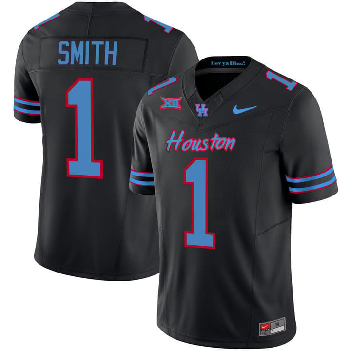 Men's Houston Cougars 2023 Oilers Inspired Vapor Jersey - All Stitched