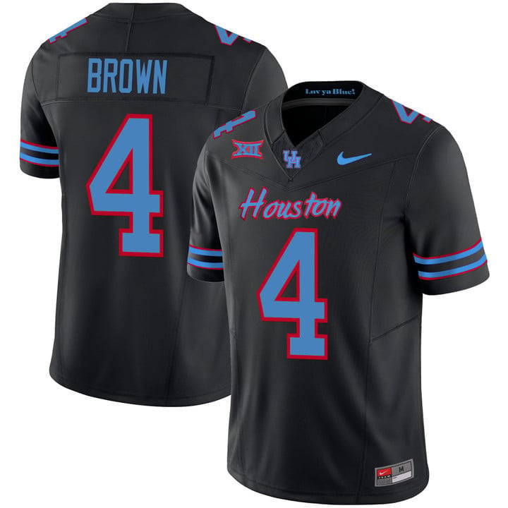 Men's Houston Cougars 2023 Oilers Inspired Vapor Jersey - All Stitched