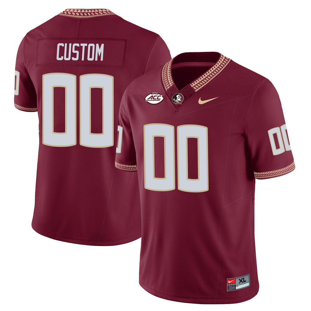Men’s Florida State Seminoles Football Vapor Jersey – All Stitched