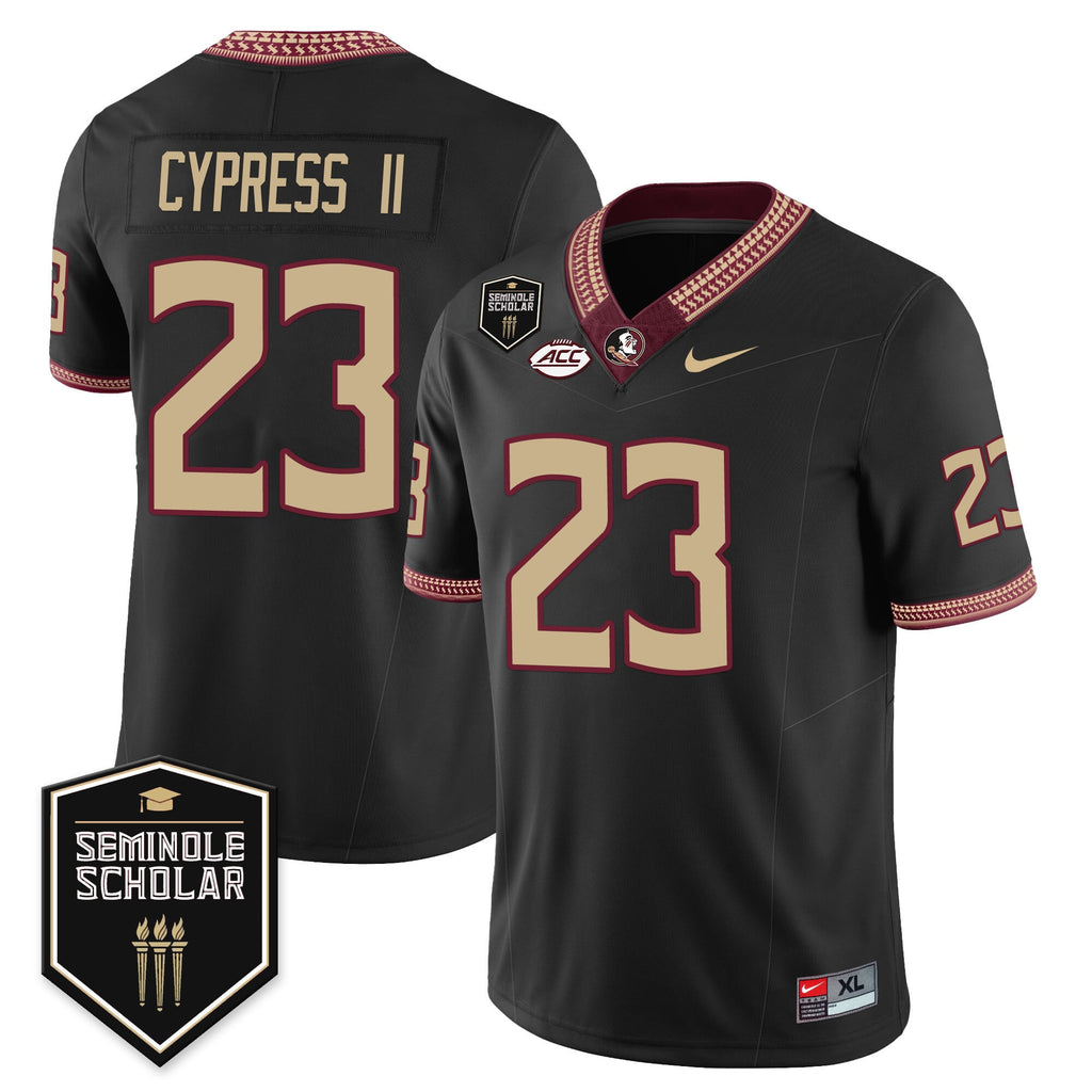 Men’s Florida State Seminoles Football Vapor Jersey – All Stitched