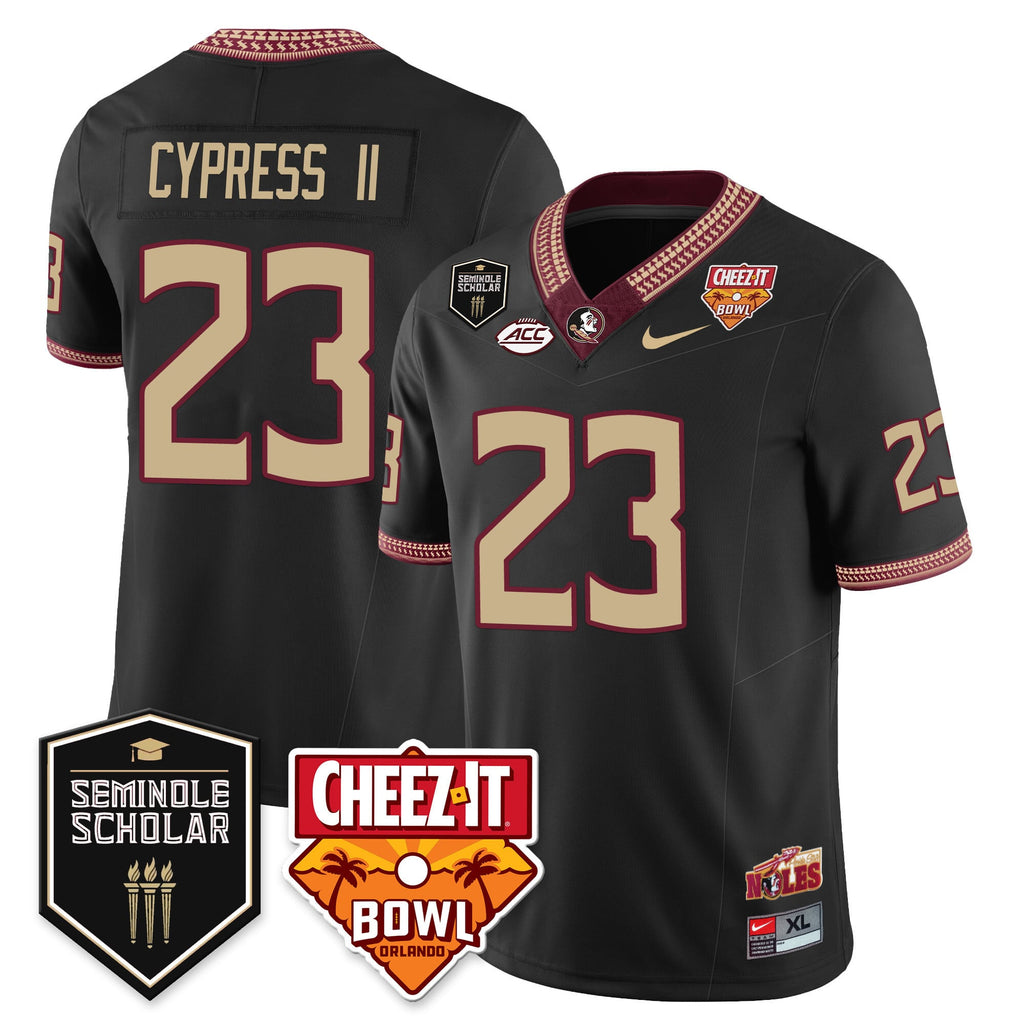 Men’s Florida State Seminoles Football Vapor Jersey – All Stitched