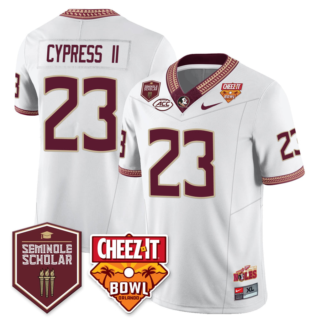 Men’s Florida State Seminoles Football Vapor Jersey – All Stitched