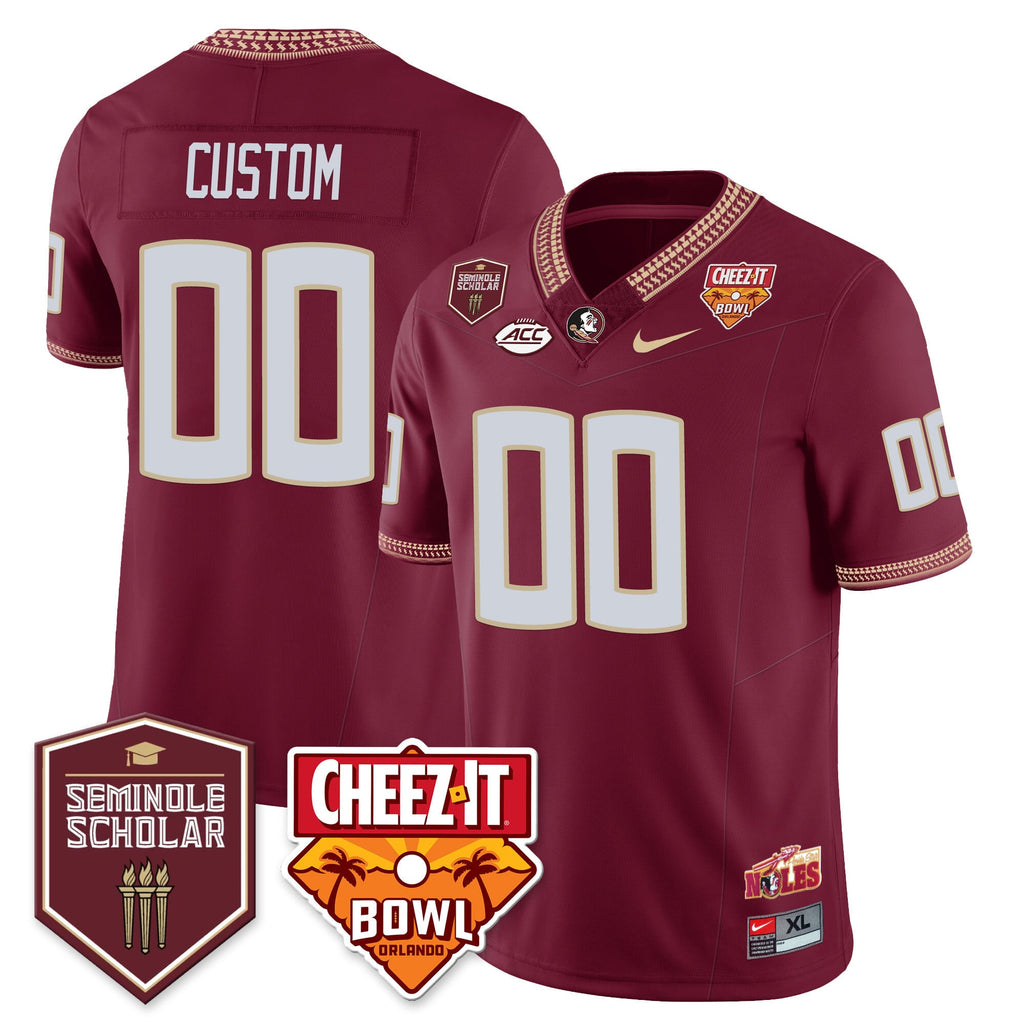 Youth’s Florida State Seminoles Football Vapor Jersey – All Stitched