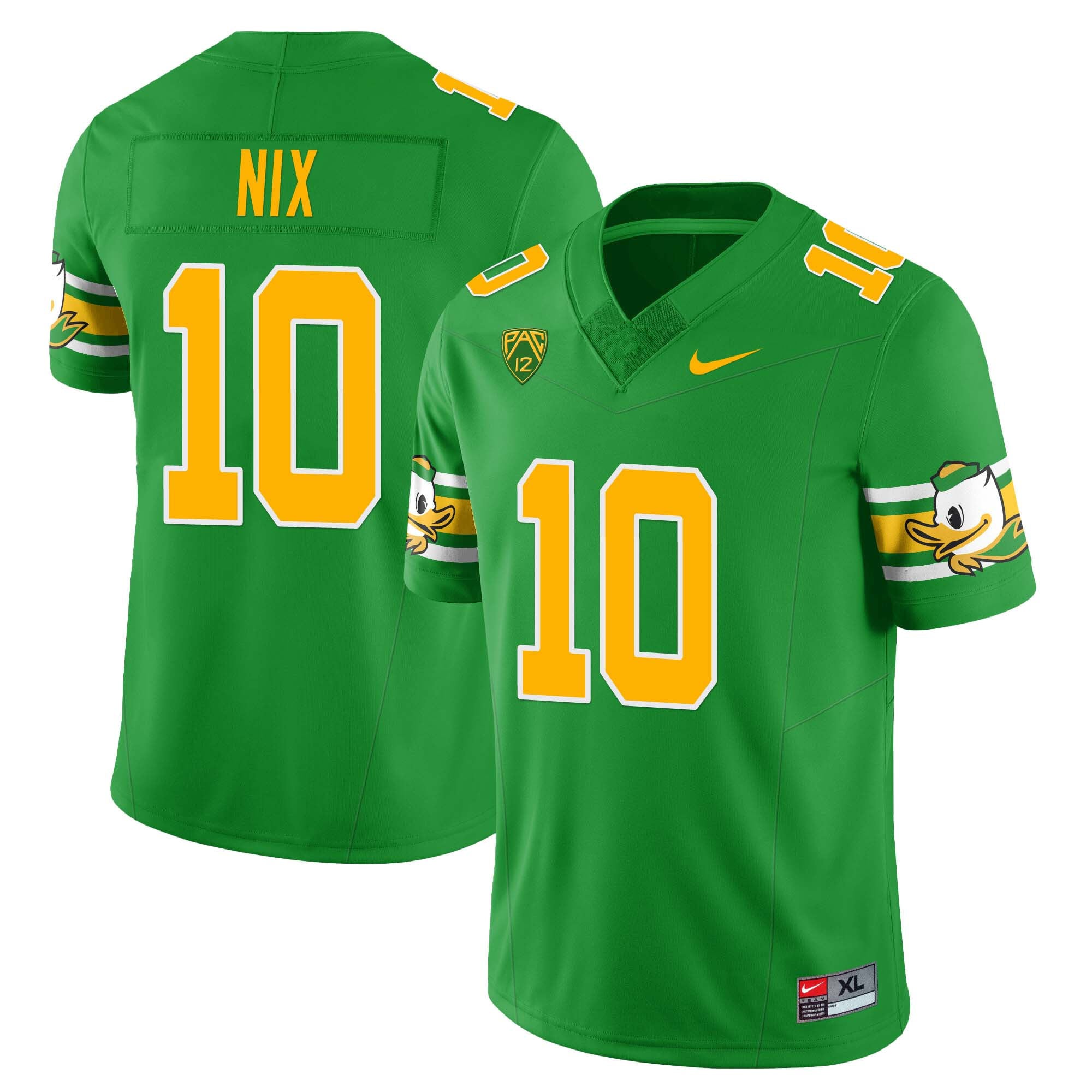 Men’s Oregon Ducks ‘Mighty Oregon’ Throwback Football Jersey – All Stitched
