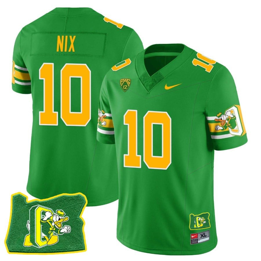 Men’s Oregon Ducks ‘Mighty Oregon’ Throwback Football Stitched Jersey – Oregon State