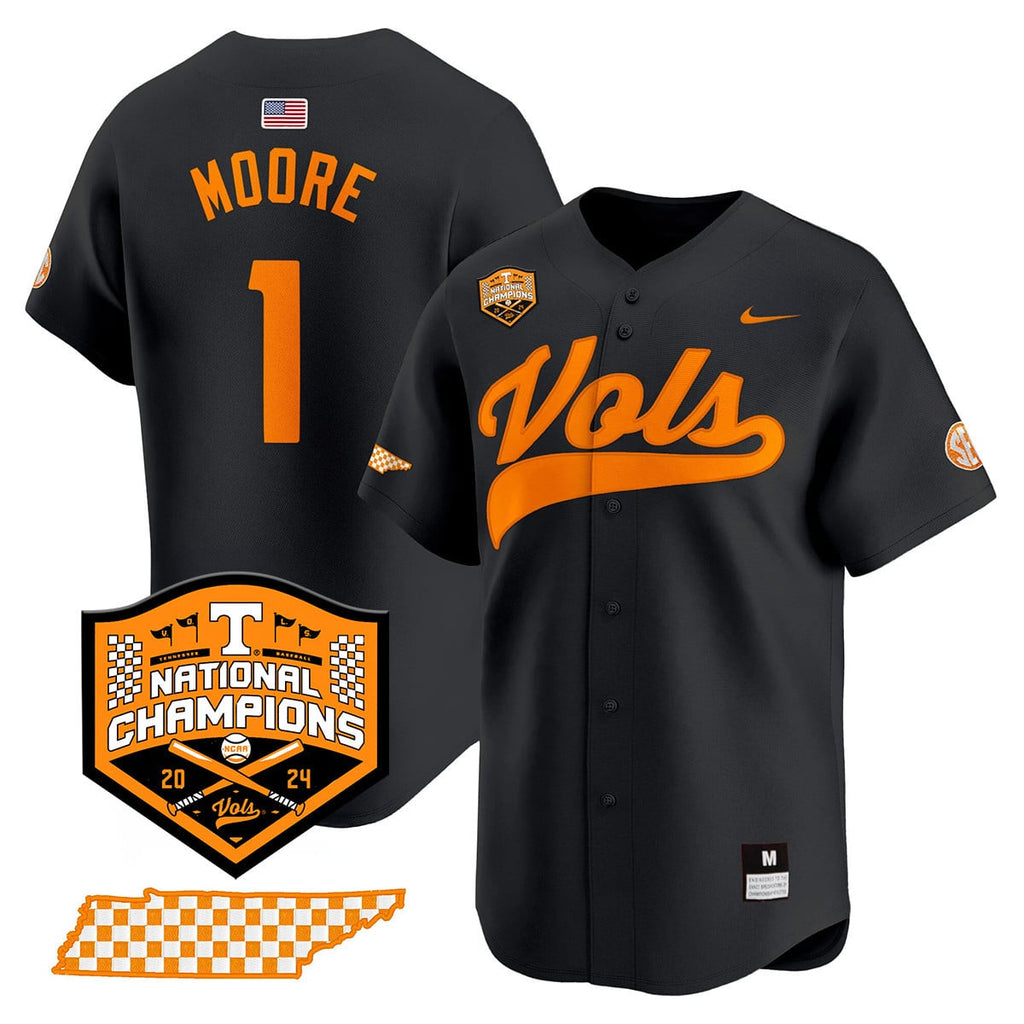 Women's Tennessee Volunteers 2024 National Champions Vapor Premier Limited Jersey - All Stitched