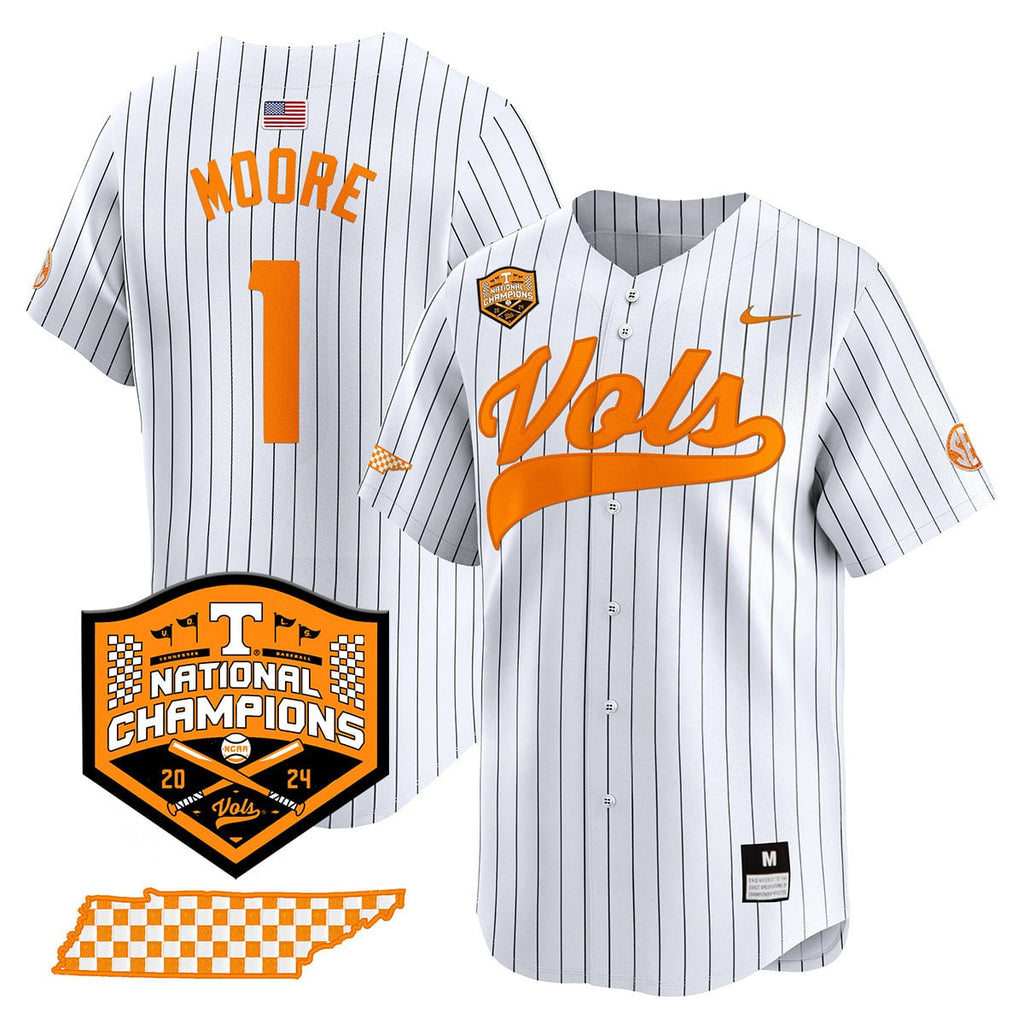 Women's Tennessee Volunteers 2024 National Champions Vapor Premier Limited Jersey - All Stitched
