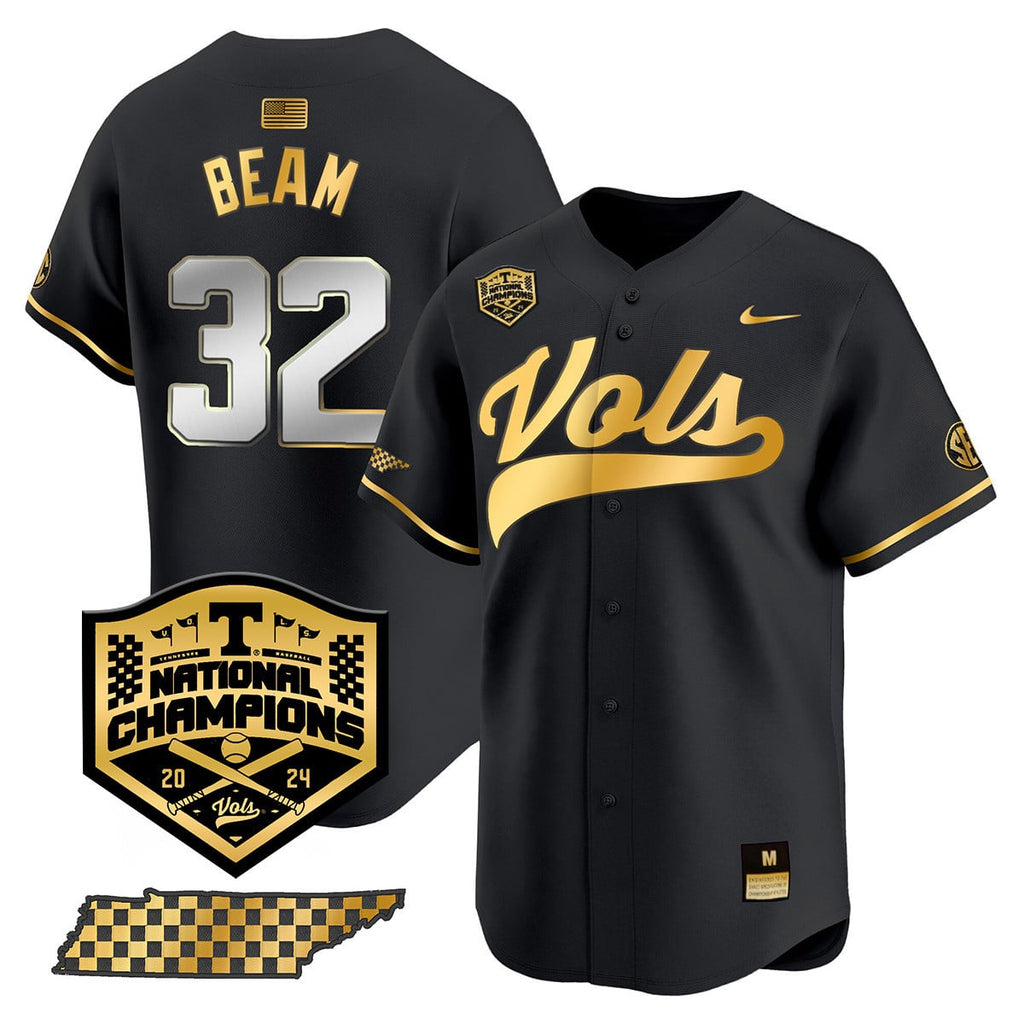 Men's Tennessee Volunteers 2024 National Champions Vapor Premier Limited Jersey - All Stitched