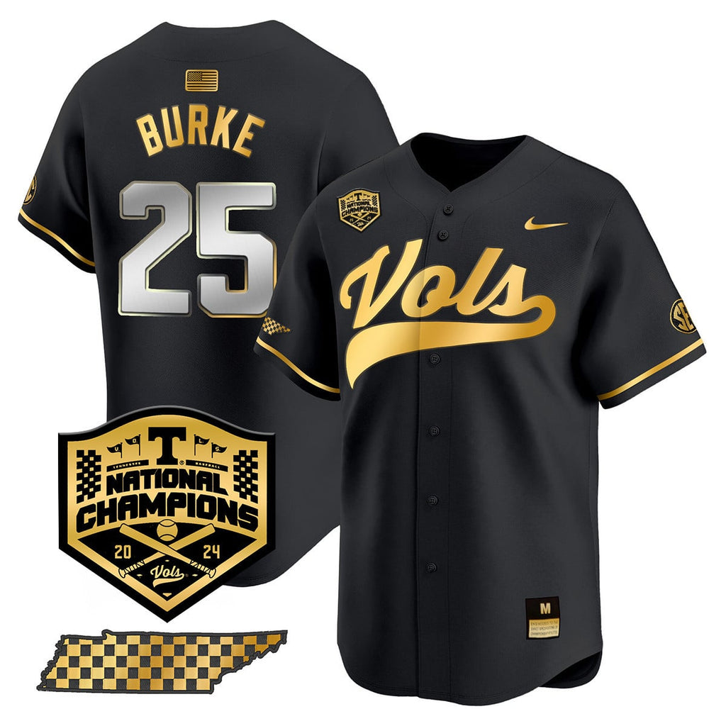 Men's Tennessee Volunteers 2024 National Champions Vapor Premier Limited Jersey - All Stitched