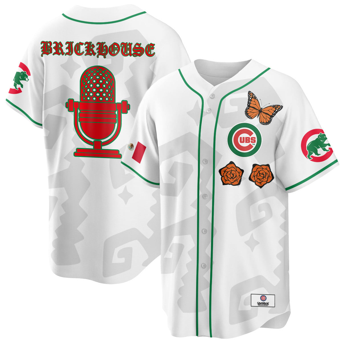 Men's Chicago Cubs "Xicago" Mexican Heritage Jersey - All Stitched