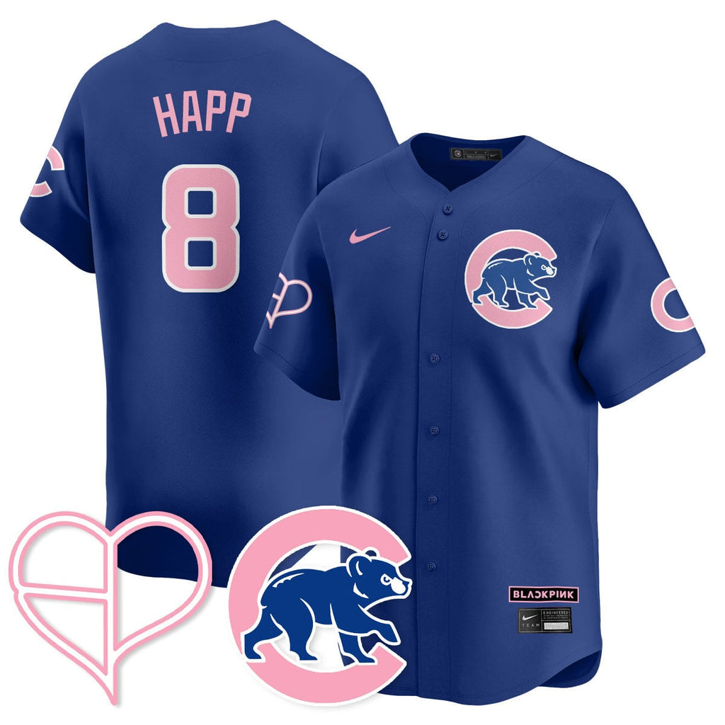 Chicago Cubs BL??KPI?K 2025 Limited Custom Jersey - All Stitched