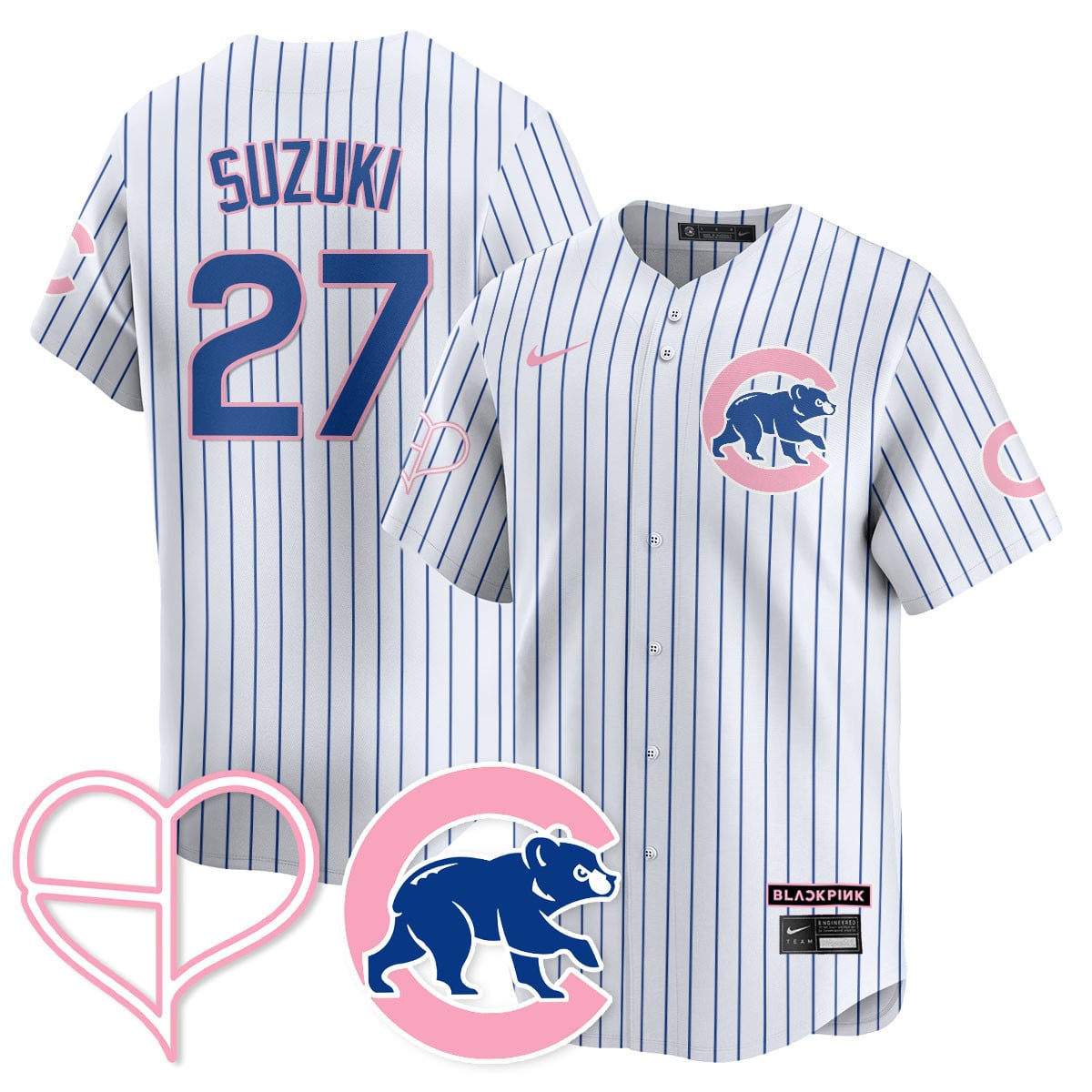 Men's Chicago Cubs BL??KPI?K 2025 Limited Jersey - All Stitched