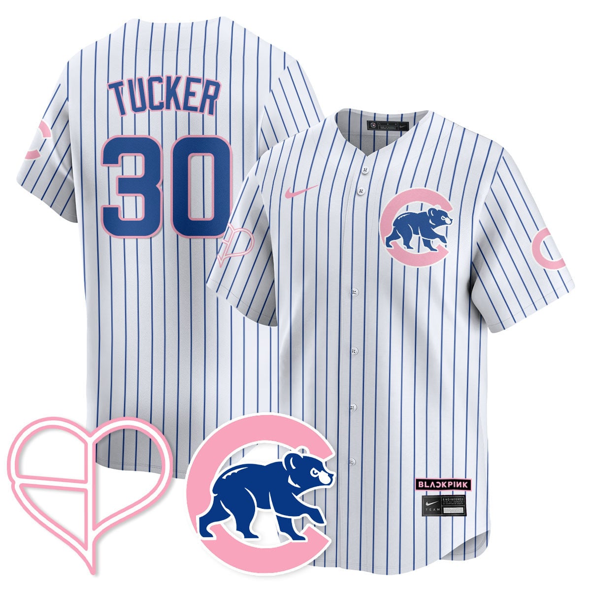 Chicago Cubs BL??KPI?K 2025 Limited Custom Jersey - All Stitched