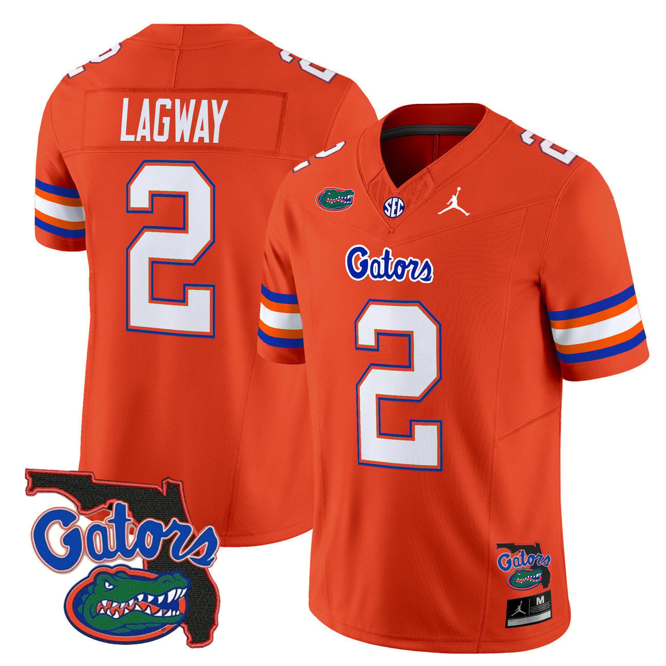 Women's Florida Gators 2025 Florida Patch Vapor Limited Jersey - All Stitched