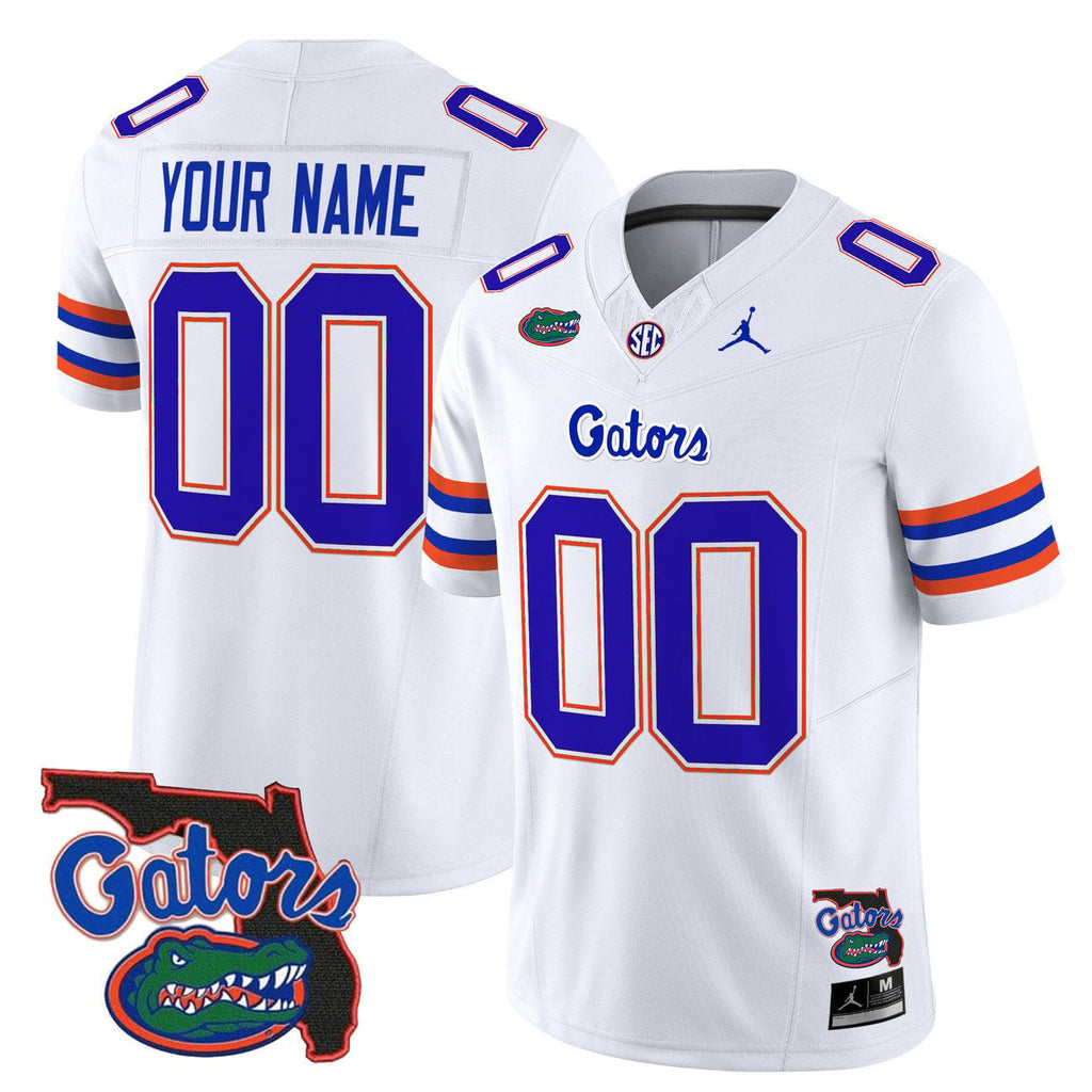 Women's Florida Gators 2025 Florida Patch Vapor Limited Jersey - All Stitched