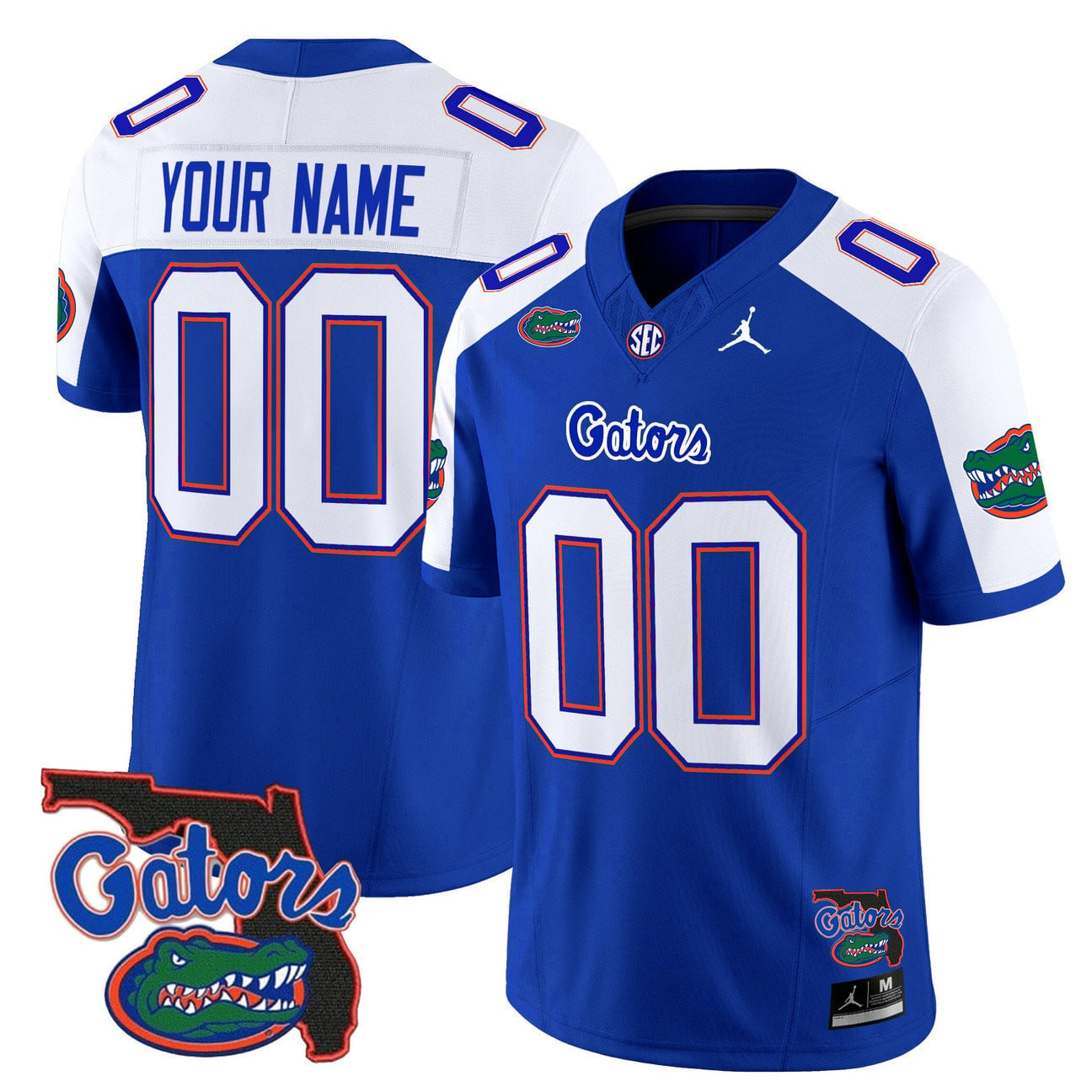 Men's Florida Gators 2025 Florida Patch Vapor Limited Jersey - All Stitched