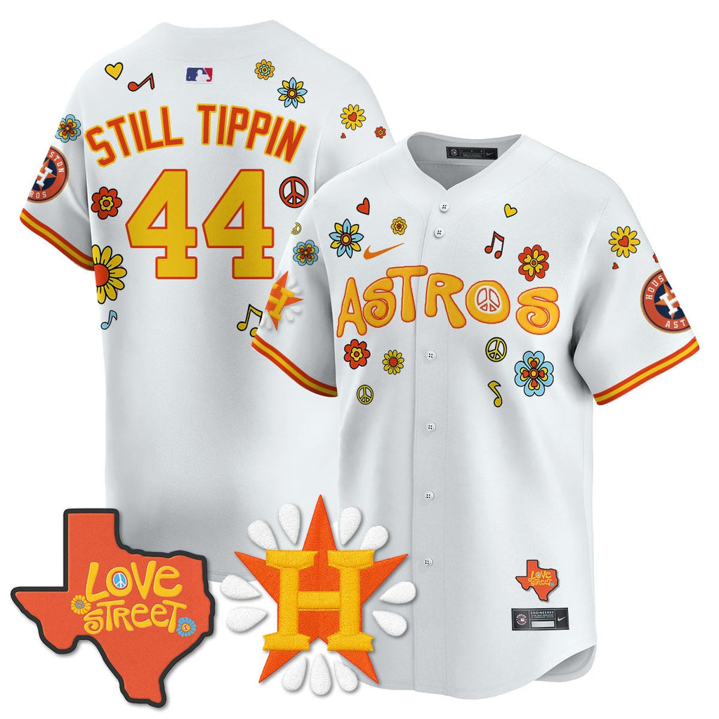 Men's Houston Astros "Love Street" Limited Jersey - All Stitched