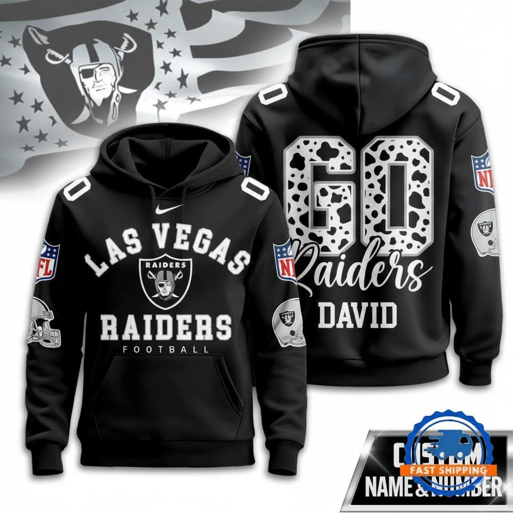 LV Raiders Football Custom Game Day Hoodie Shirt