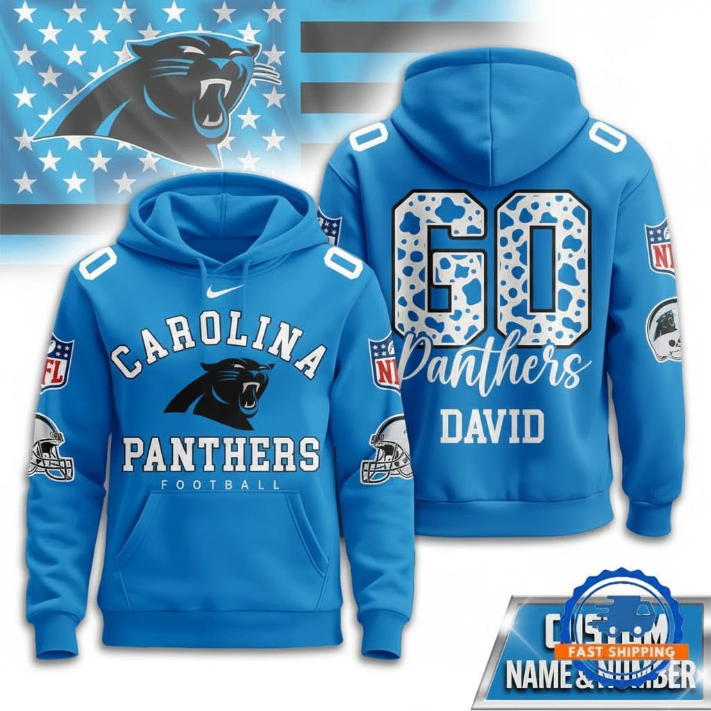 CAR Panthers Football Custom Game Day Hoodie Shirt
