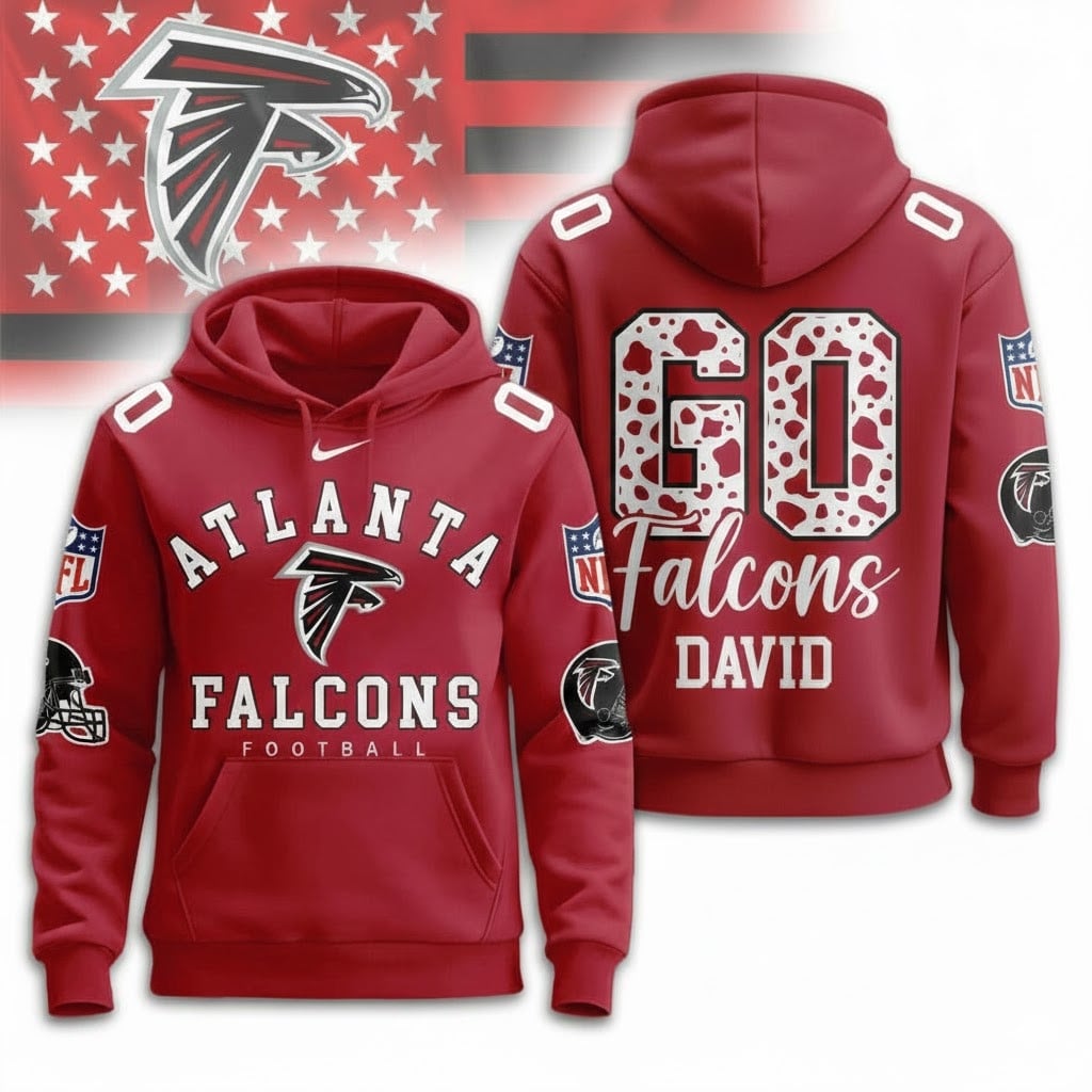 ATL Falcons Football Custom Game Day Hoodie Shirt