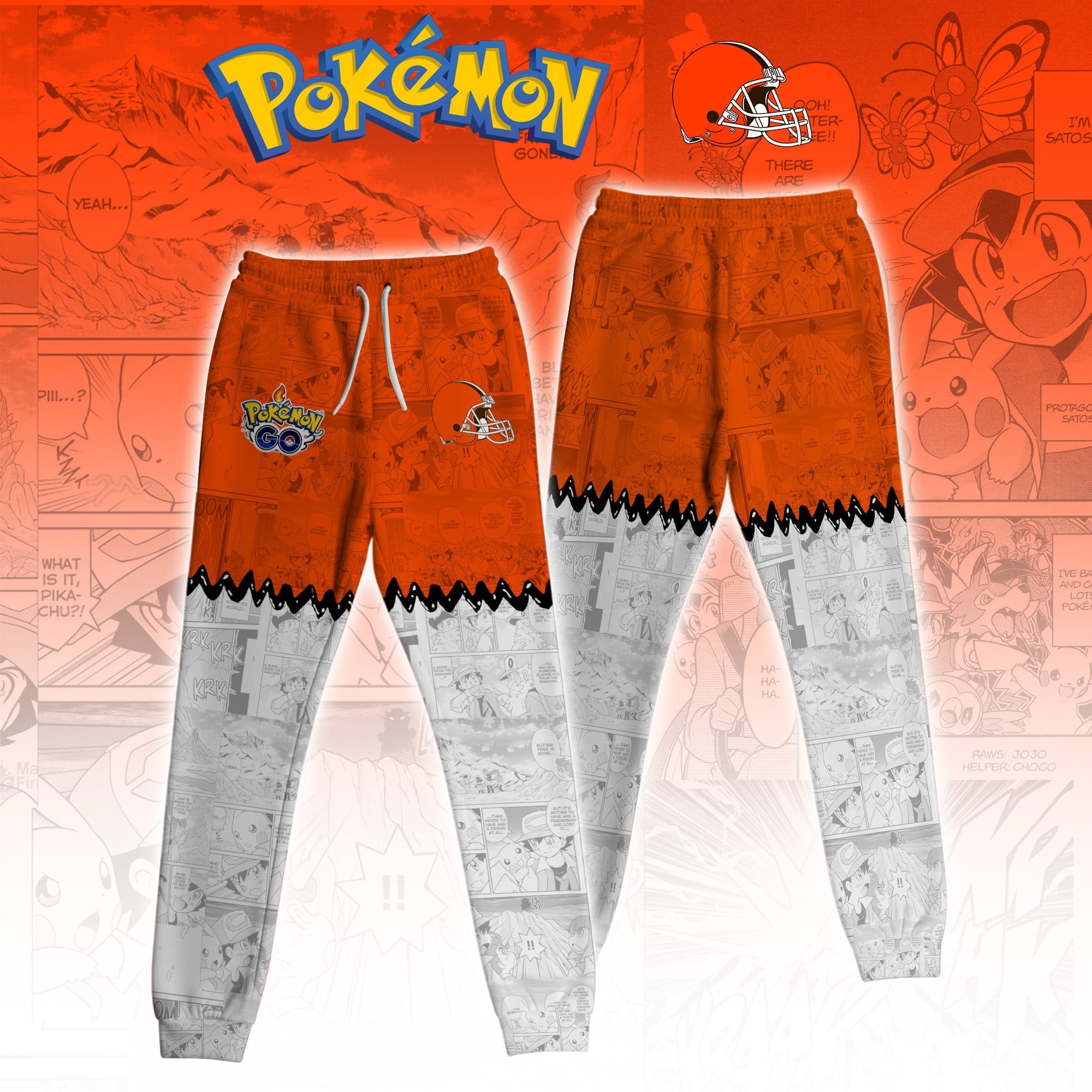 CLE Browns Special Pokemon Limited Edition Hoodie