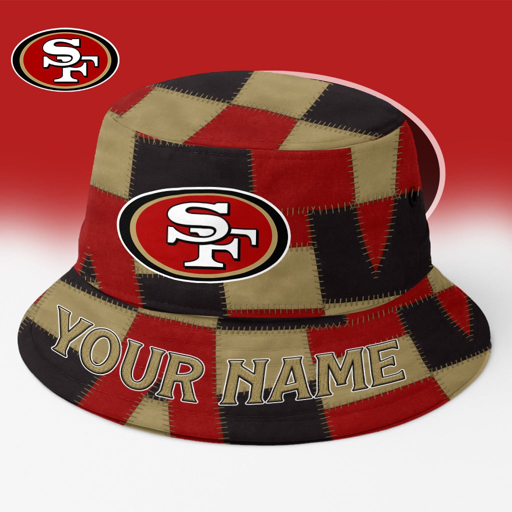 SF 49ers Bucket Hat Custom Name Gifts For Fans - Limited Edition