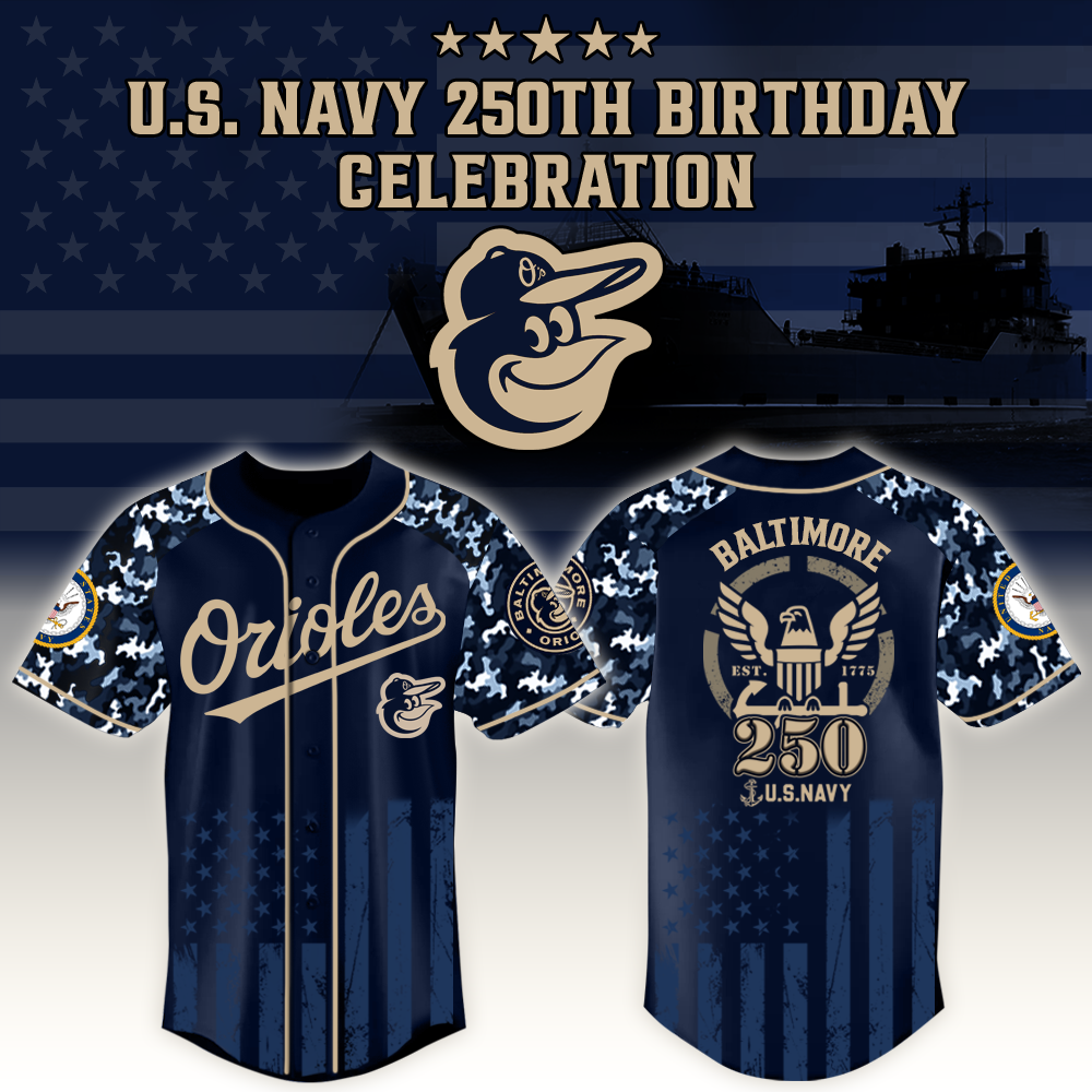 Baltimore Orioles x US Navy 250th Birthday Edition