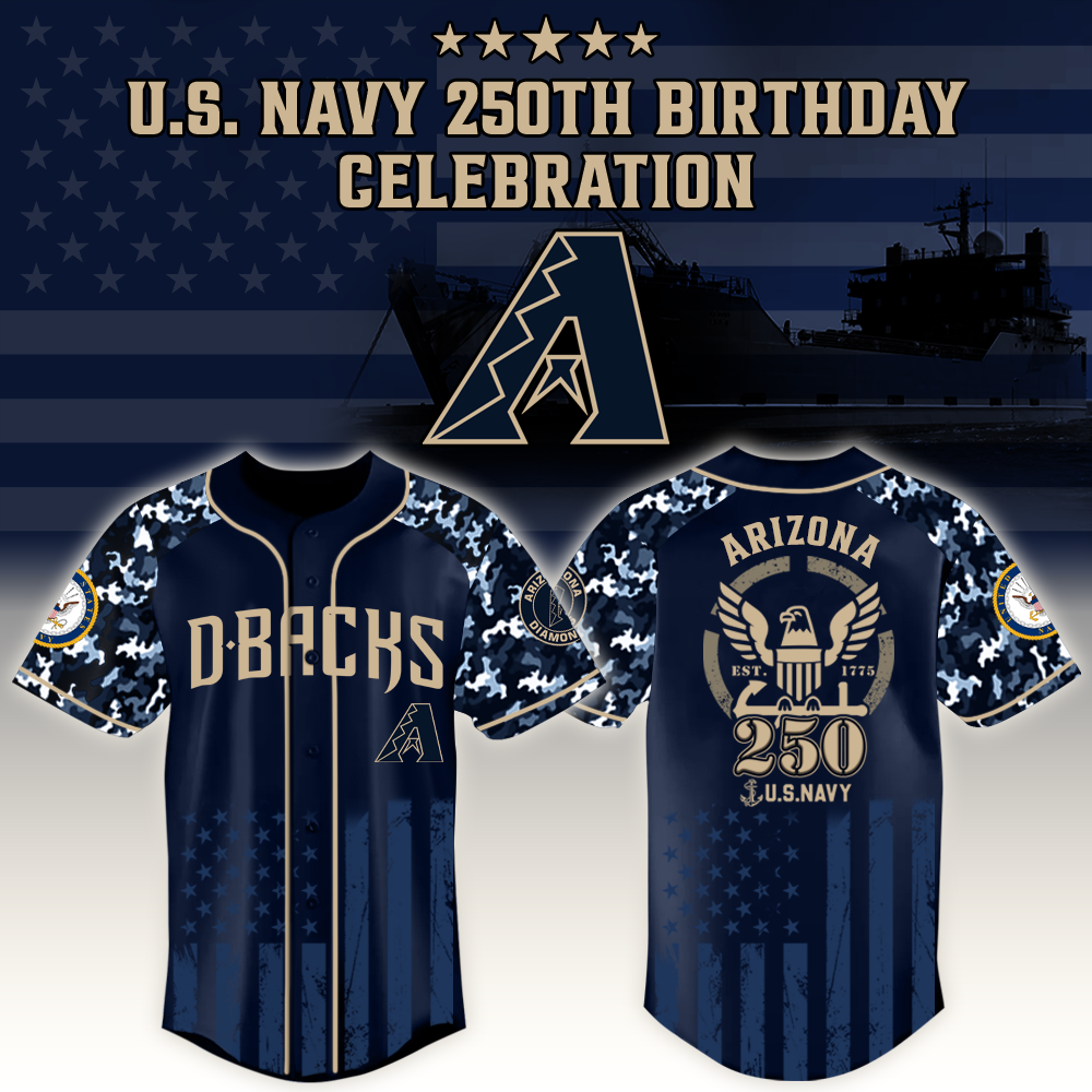 Arizona Diamondbacks x US Navy 250th Birthday Edition