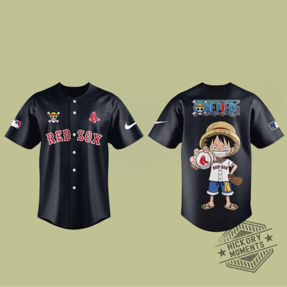 Boston Red Sox One Piece Night 2026 Celebration Baseball Jersey