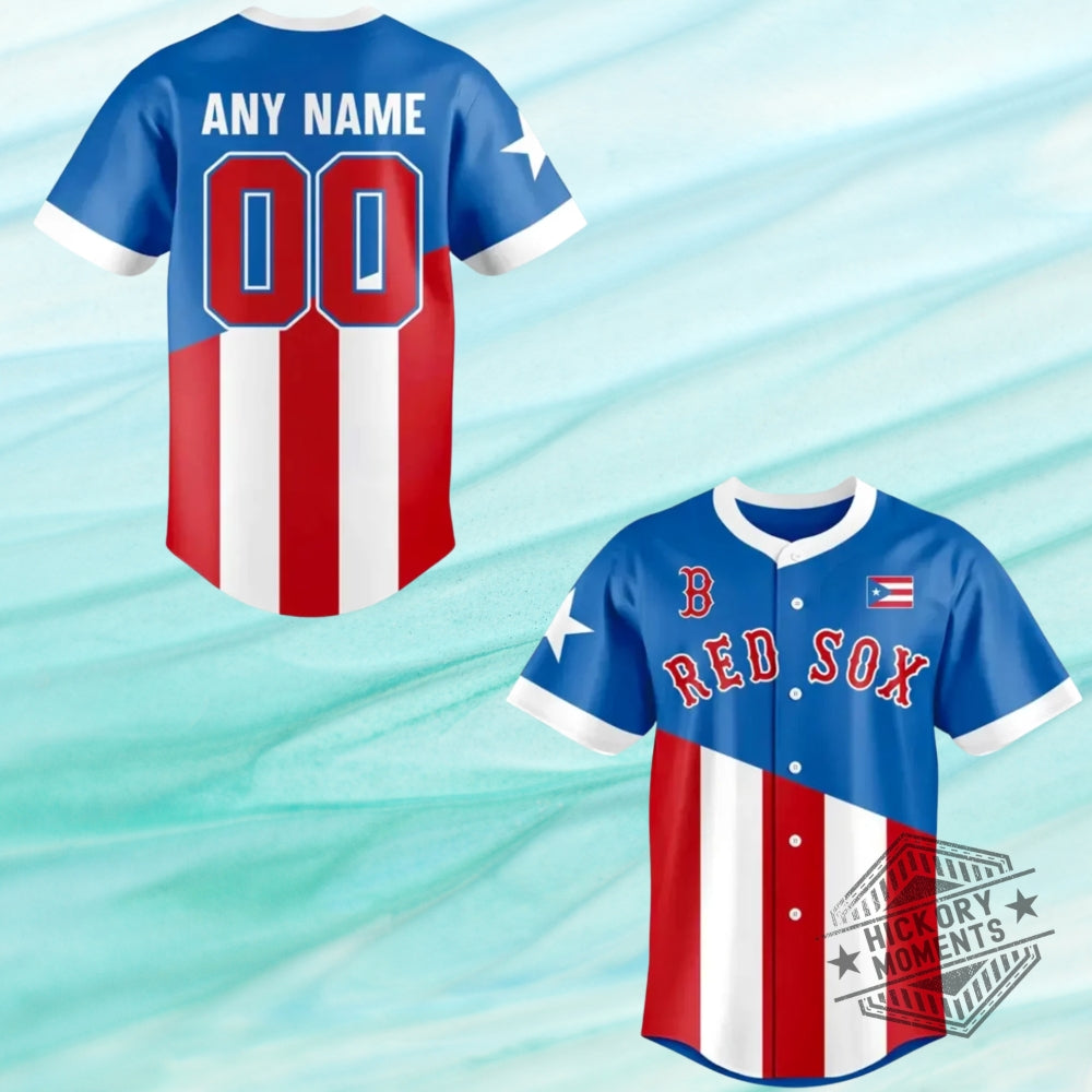 Boston Red Sox Puerto Rico Night 2026 Baseball Jersey