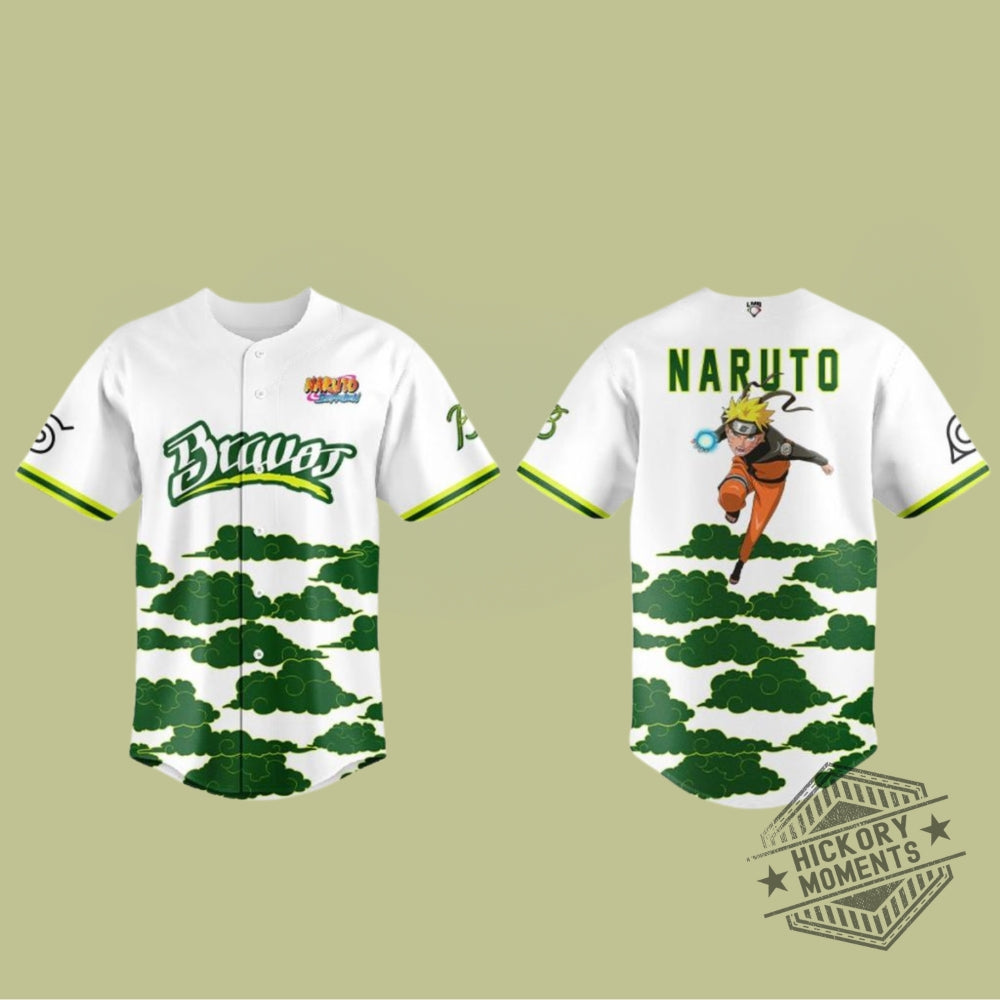 Bravos De Leon X Naruto Shippuden 2026 Night Baseball Jersey