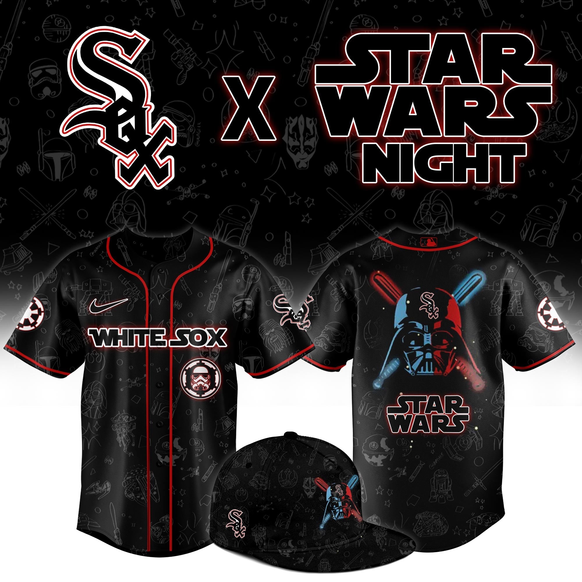 Chicago White Sox 2025 Star Wars Night Jersey