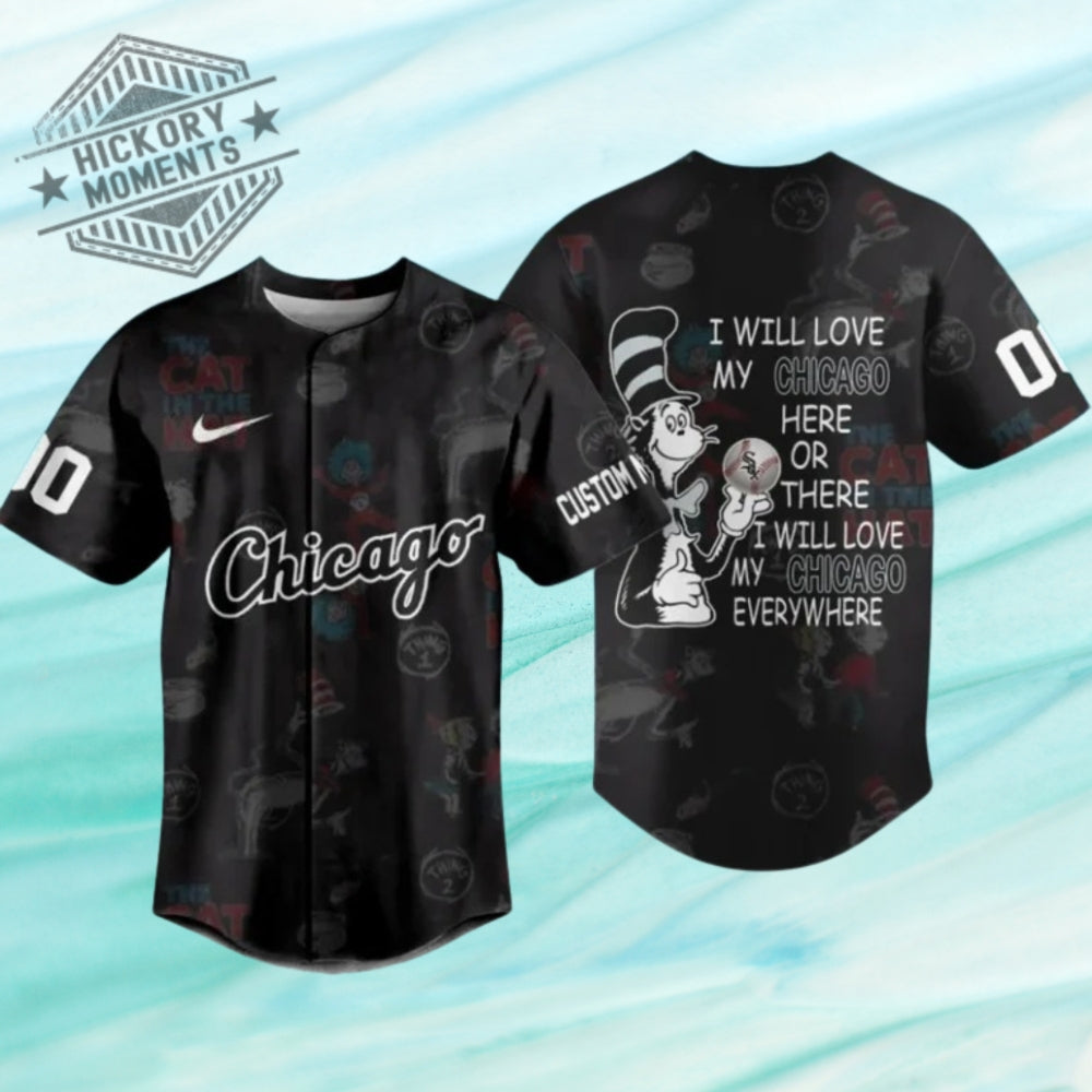 Chicago White Sox X Dr Seuss Baseball Jersey