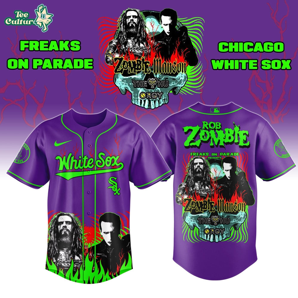 Chicago White Sox x Freaks On Parade Tour 2026 Colab Jersey Limited Edition