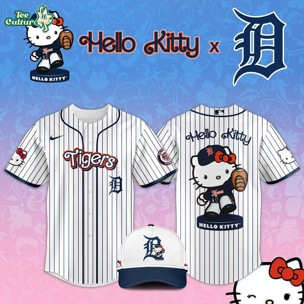 Detroit Tigers Hello Kitty Night 2026 MLB Collector Jersey
