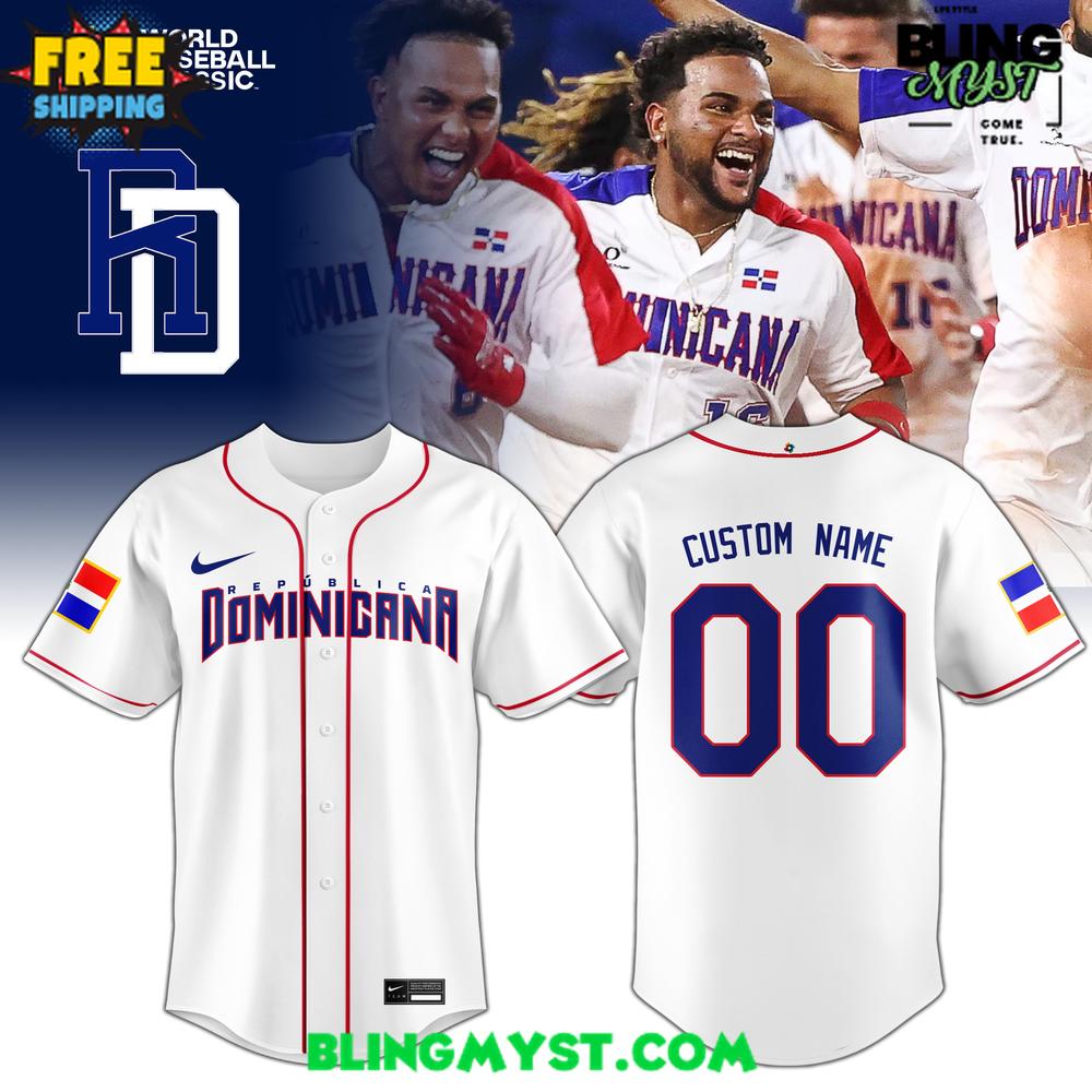 Dominican Republic National 2026 World Baseball Limited Edition Jersey