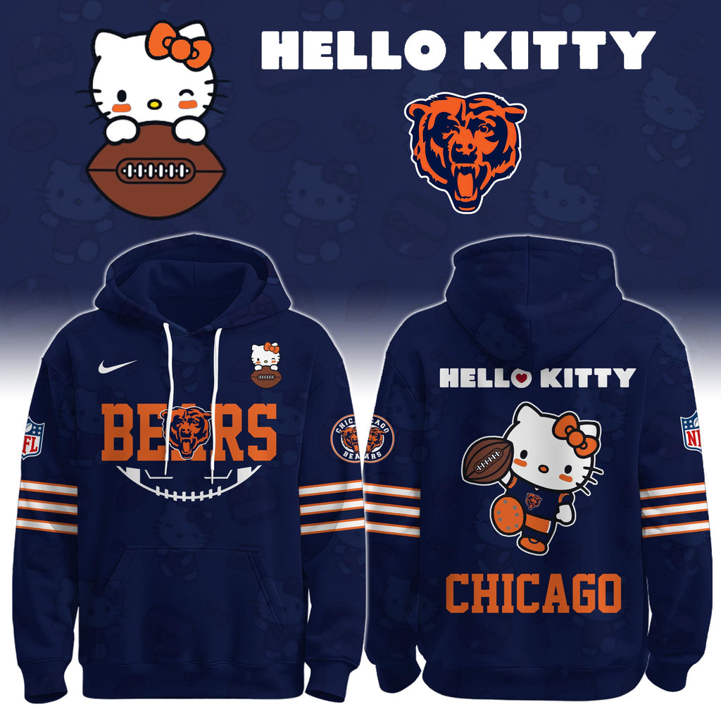 CHI Bears Special Hello Kitty Limited Edition Hoodie