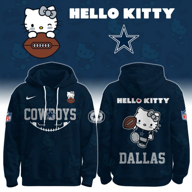 DAL Cowboys Special Hello Kitty Limited Edition Hoodie