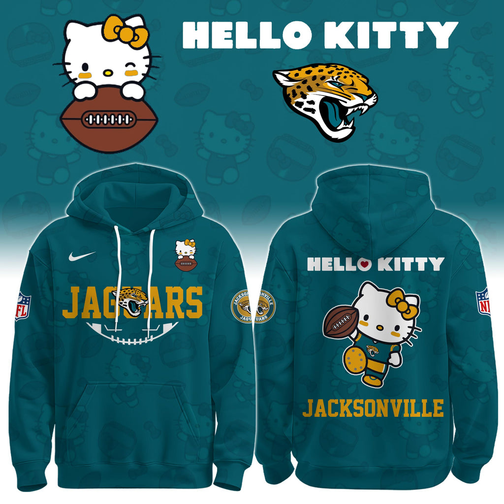 JAX Jaguars Special Hello Kitty Limited Edition Hoodie