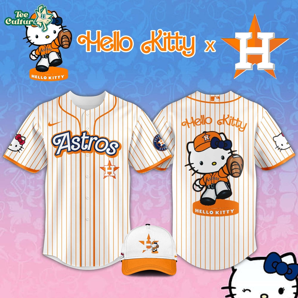 Houston Astros 2026 Hello Kitty Night Limited MLB Jersey