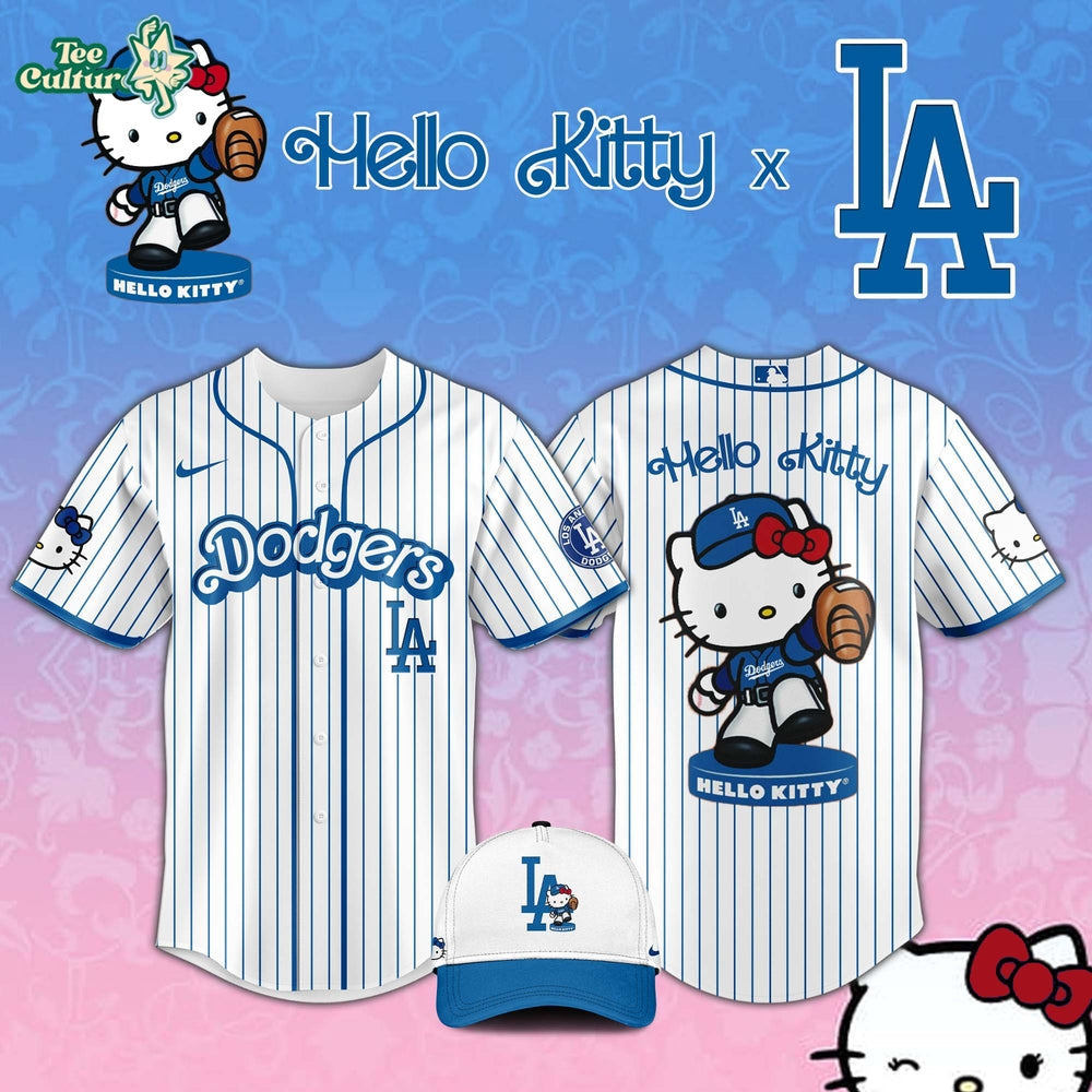 Los Angeles Dodgers MLB 2026 Hello Kitty Limited Jersey