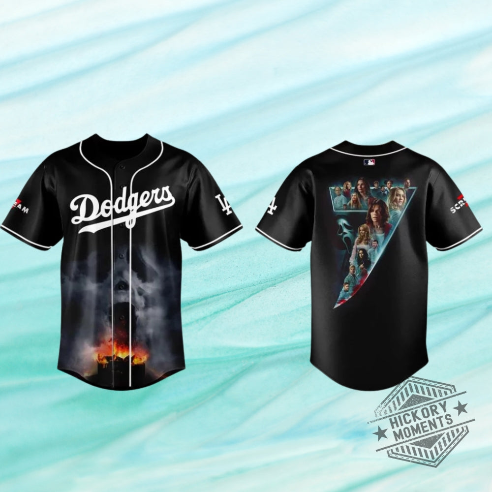 Los Angeles Dodgers X Scream 7 Edition Baseball Jersey