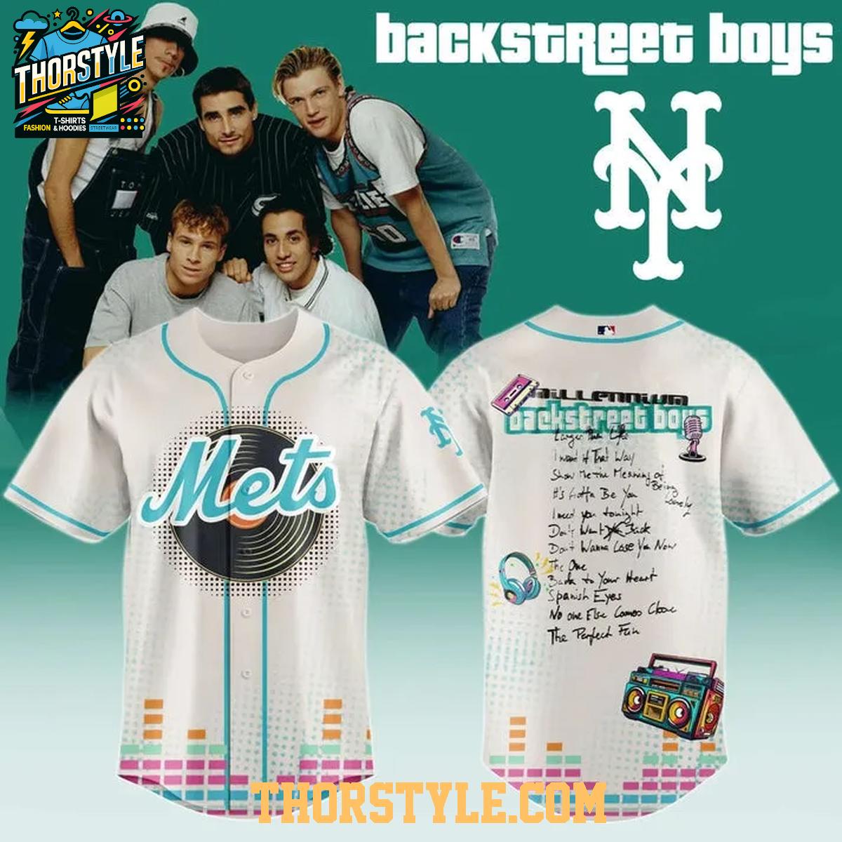 New York Mets Into The Millennium 2026 Tour MLB Baseball Jersey