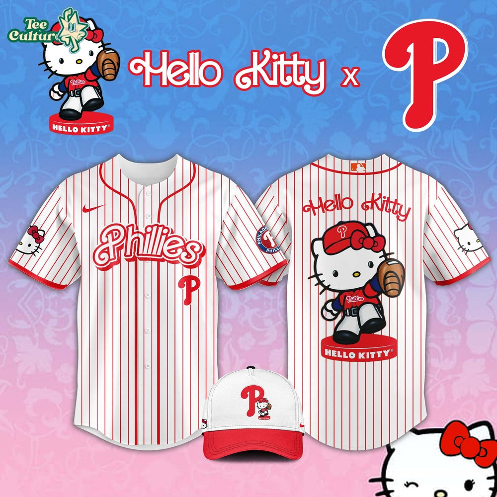 Philadelphia Phillies 2026 MLB Hello Kitty Theme Night Jersey