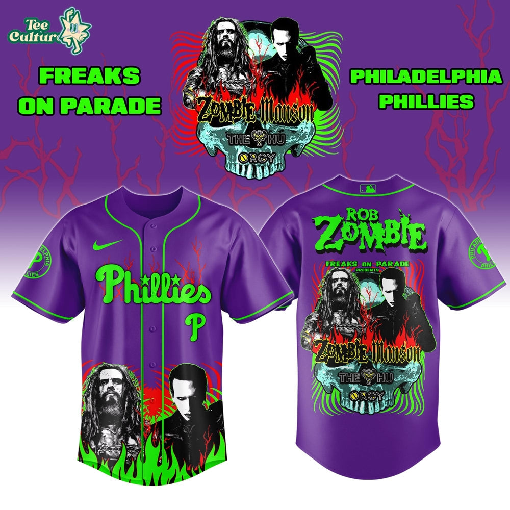 Philadelphia Phillies x Freaks On Parade Tour 2026 Colab Jersey Limited Edition