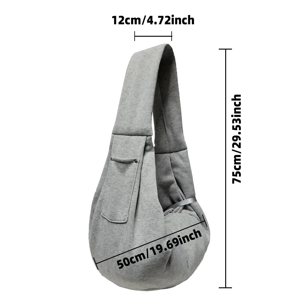 Pet Dog Carrier Bag Outdoor Travel Puppy Shoulder Bags Portable Hand Free Shoulder Slings Bag for Small Dogs Cats