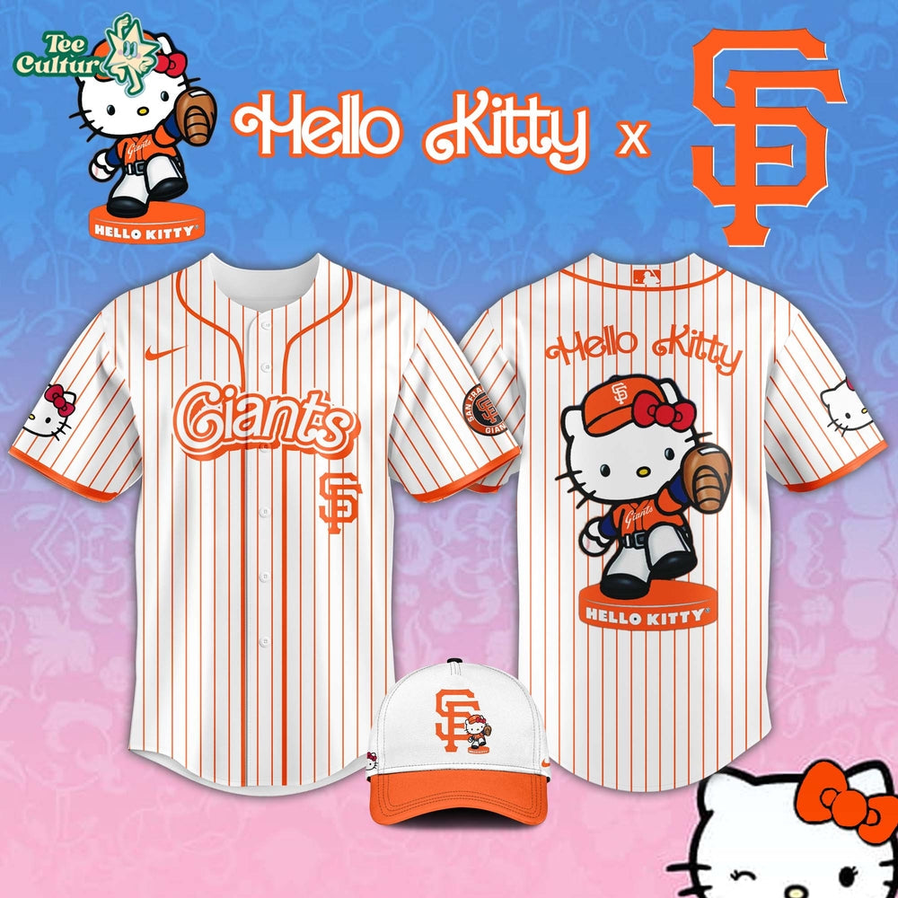 San Francisco Giants Hello Kitty Night 2026 MLB Edition Jersey
