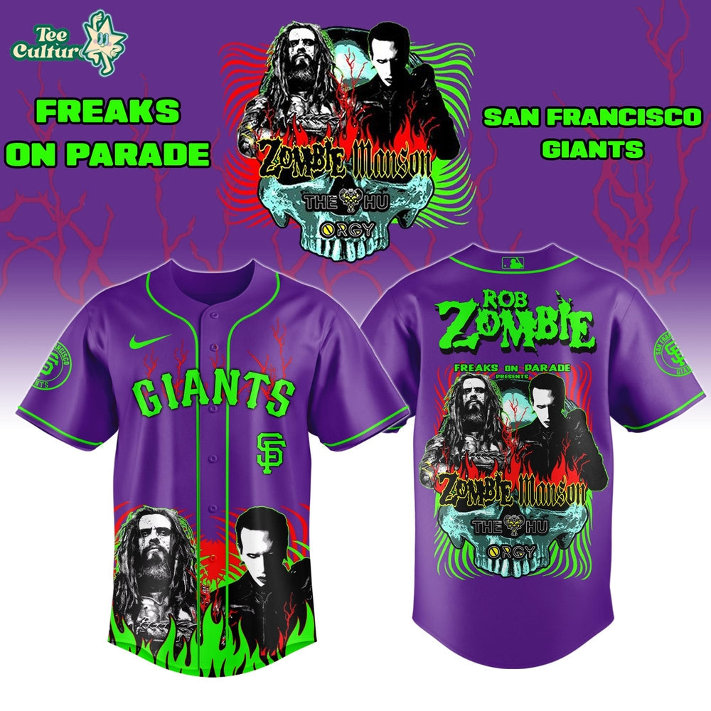 San Francisco Giants x Freaks On Parade Tour 2026 Colab Jersey Limited Edition